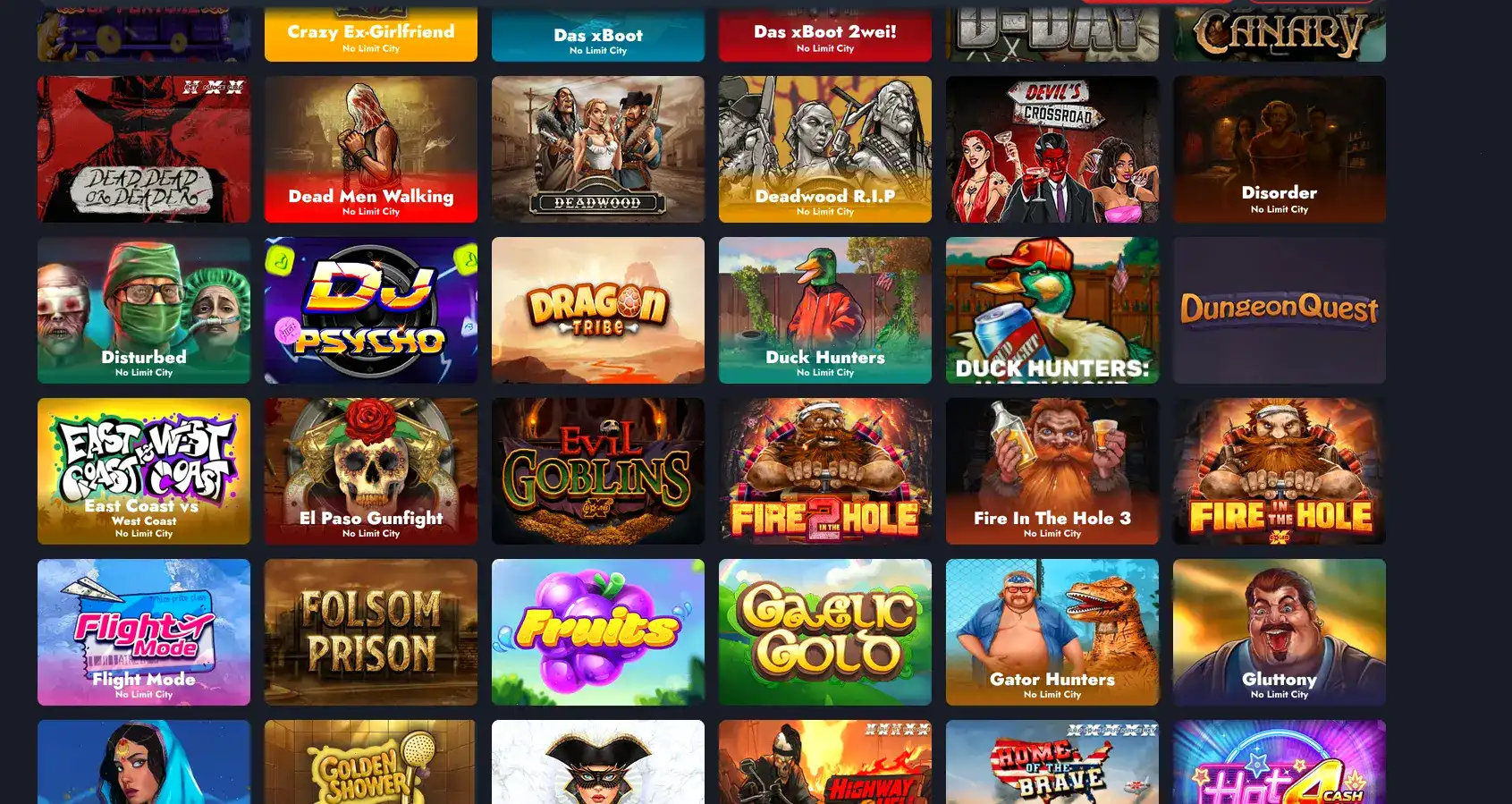 Игровой зал Hype casino